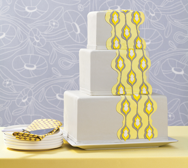 gray and yellow wedding theme ideas