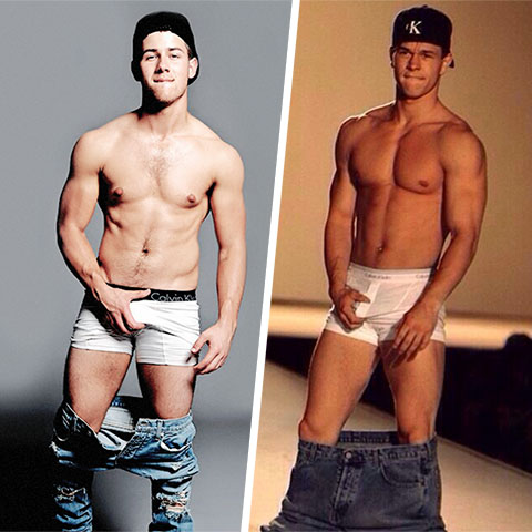 Nick Jonas Knows You Think He's Trying to Be Marky Mark