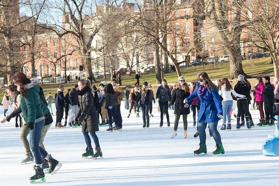 Where to Find Outdoor Skating Rinks in Boston This Winter