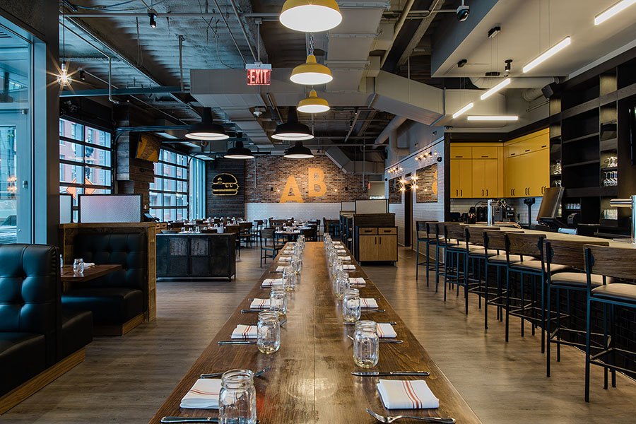 Look Inside A B Burgers Opening This Week In Boston Look Inside A B Burgers Opening This Week In Boston