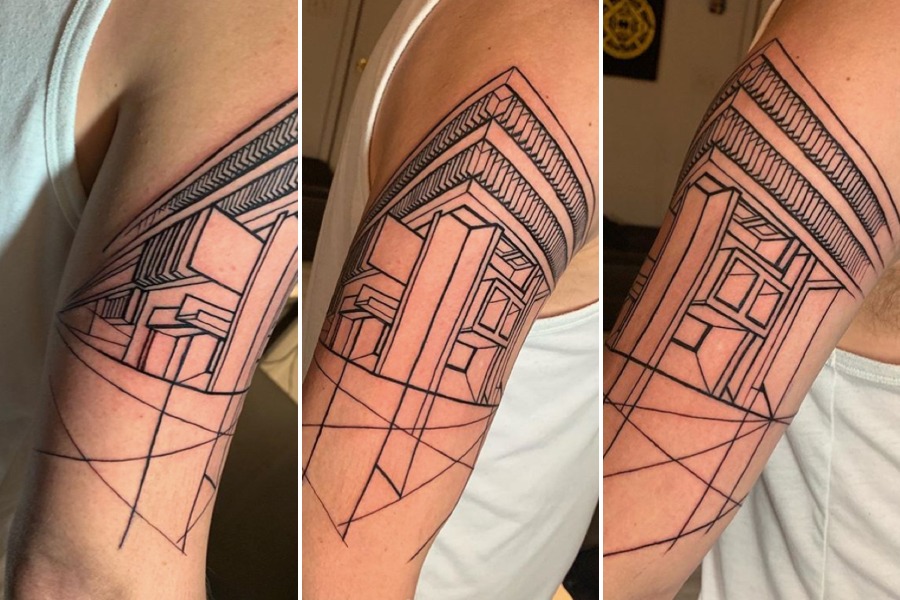 Meet the Guy Who Got a Giant Tattoo of Boston City Hall