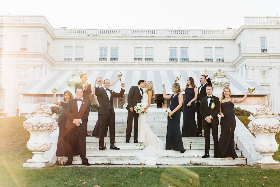 We Dare You Not To Swoon Over This Ultra Luxe Rosecliff Wedding
