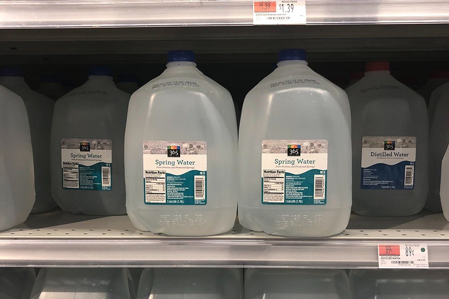 How to label your gallon of water