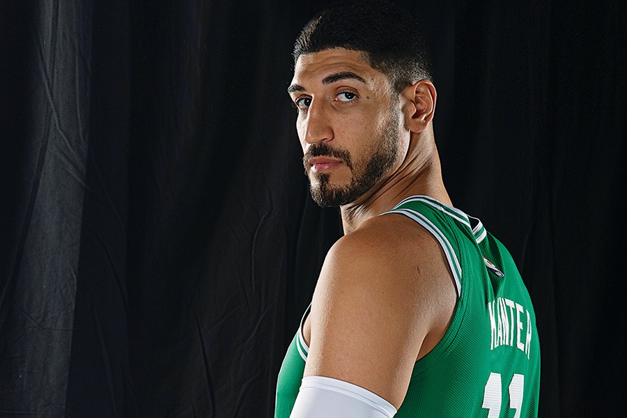 Boston Celtics Center and Activist Enes 