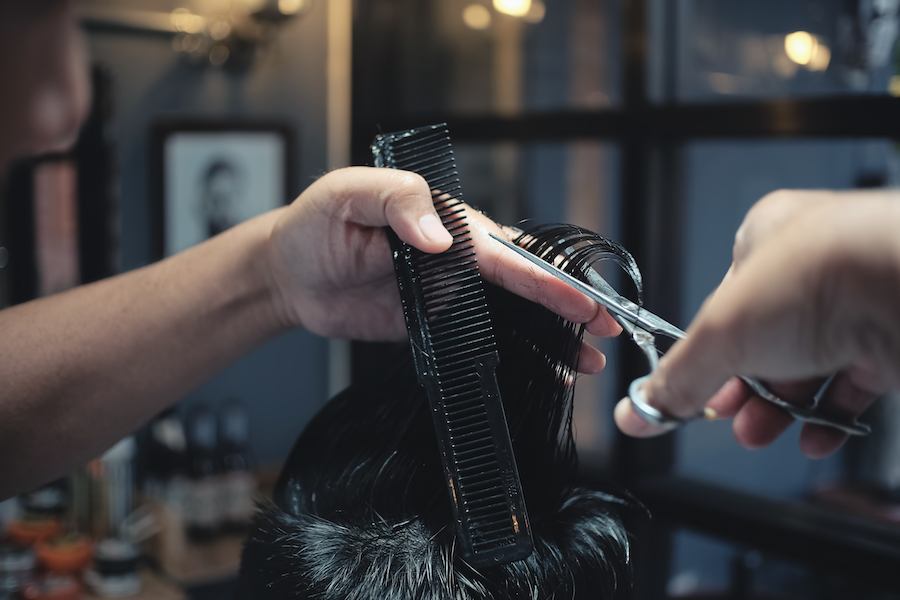 haircut at home with clippers