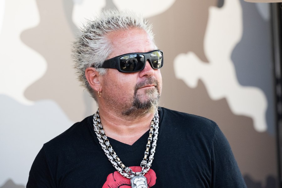 Warriors Fan Guy Fieri Is Just Happy to Be Here